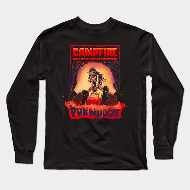 Pukwudgie Long Sleeve T-Shirt by Campfire Tales of the Strange and Unsettling